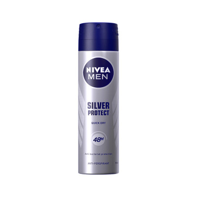 اسپری ضد تعریق مردانه نیوآ مدل Silver Protect حجم 150 میلی لیتر