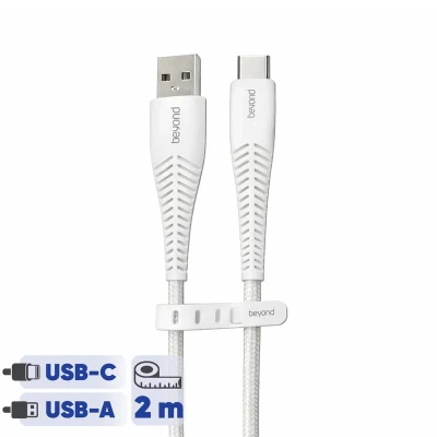 کابل تبدیل USB به USB-C بیاند مدل BUC-302 FAST CHARGE طول 2 متر