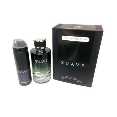 ادو پرفیوم مردانه فراگرنس ورد مدل Suave حجم 100 میلی لیتر به همراه اسپری فراگرنس مدل Suave حجم 75 میلی لیتر
