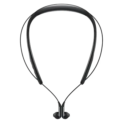 هدفون بلوتوثی گردنی سامسونگ مدل Level U2 بدون قابلیت نویز کنسلینگ، درگاه شارژ USB Type-C، دارای میکروفون داخلی با کیفیت HD، مقاوم در برابر رطوبت و عرق