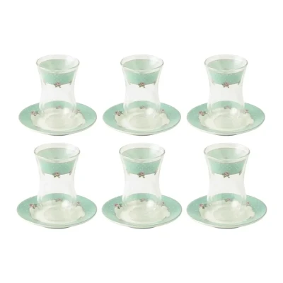 سرویس چای خوری 12 پارچه 6 نفره آنجلا مدل ZP-319