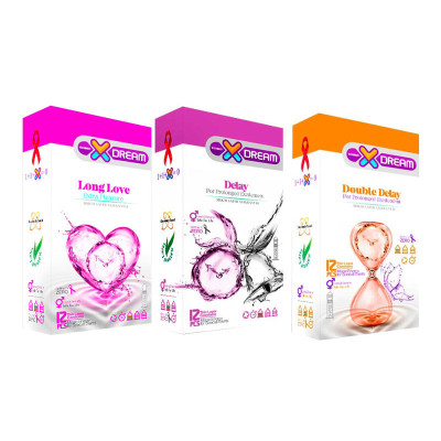کاندوم ایکس دریم کد 03 مجموعه 3 عددی