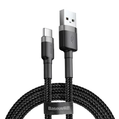 کابل تبدیل USB-A به USB-C بیسوس مدل Cafule طول 2 متر