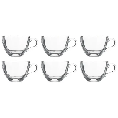 فنجان پاشاباغچه مدل باسیک کد 55161 بسته 6 عددی