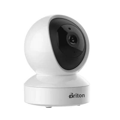 دوربین مداربسته تحت شبکه برایتون مدل IOT-74P8M رزولوشن 4 مگاپیکسل، اتصال LAN و وای فای، برد IR تا 10 متر، قابلیت چرخش Pan و Tilt، ردیابی هوشمند حرکتی و تشخیص گریه، مکالمه دوطرفه و پشتیبانی از کارت حافظه تا 512 گیگابایت
