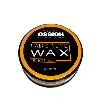 واکس مو مورفوس مدل ossion ultra hold حجم 150 میلی لیتر