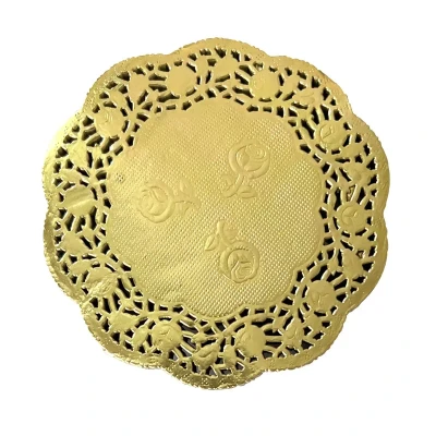 کاغذ شیرینی پزی مدل گیپور کد GOLD مجموعه 50 عددی