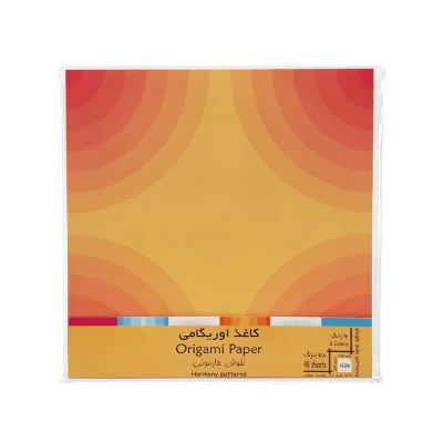 کاغذ اوریگامی مدل هارمونی کد OP-HAR بسته 48 عددی