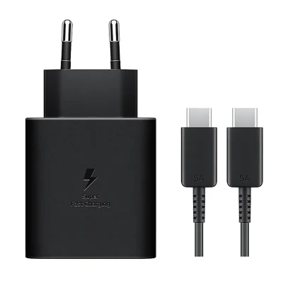 شارژر دیواری 50 وات سامسونگ مدل EP-T5020XBEGWW به همراه کابل USB-C