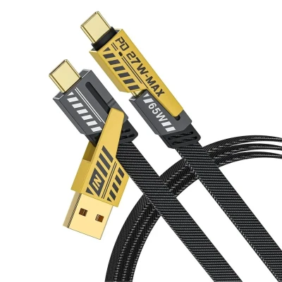 کابل تبدیل USBUSB-C به لایتنینگUSB-C میراجت مدل Jet-337 طول 1 متر