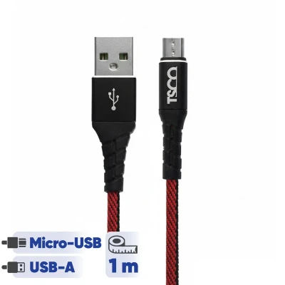 کابل تبدیل USB به microUSB تسکو مدل TC A72N طول 1 متر