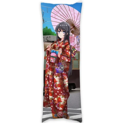 بالش طرح انیمه seishun buta yarou مدل Sakurajima Mai