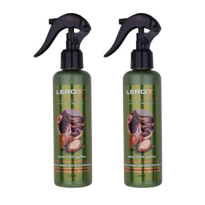 اسپری پیشگیری از موخوره لروکس مدل Express Repair حجم 200 میلی لیتر  مجموعه 2 عددی