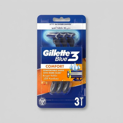 خود تراش ژیلت مدل  Blue3 Comfort New بسته 3 عددی