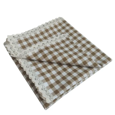 سفره 4 نفره نساجی دُر هنر یزد مدل cotton-4shok سایز 90×90 سانتی متر