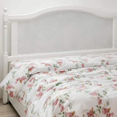 روکش لحاف پنبه انگلیش هوم مدل Ivy Lilac دو نفره سایز 260x220 سانتی‌متر