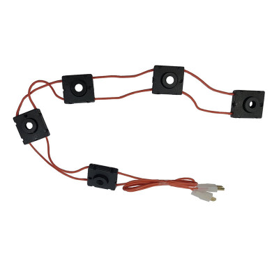 کلید شستی فندک اجاق گاز مدل TOC-5SR مجموعه 5 عددی
