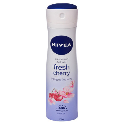 اسپری ضد تعریق زنانه نیوآ مدل Cherry Fresh حجم 150 میلی لیتر