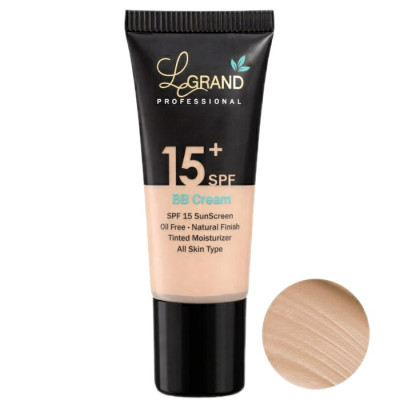 کرم پودر BB مایع spf15 لگراند مدل professional شماره 902 مناسب برای انواع پوست حجم 20 میلی لیتر