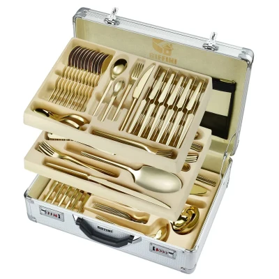 سرویس قاشق و چنگال 142 پارچه جی فی نی مدل G-368