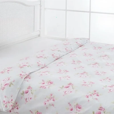 روکش لحاف انگلیش هوم مدل Heavy Rose یک نفره سایز 160x220 سانتی متر