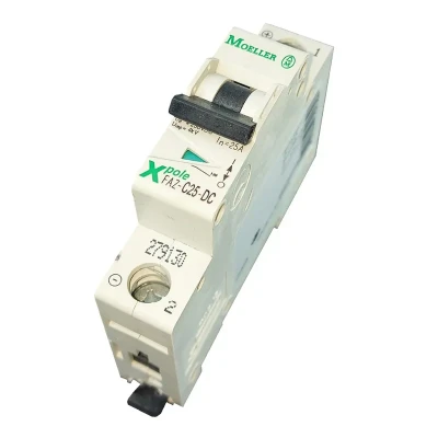 فیوز مینیاتوری تک فاز 25 آمپر مولر مدل Xpole FAZ-C25DC