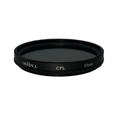 فیلتر لنز گرین ال مدل C-PL SLIM-52MM