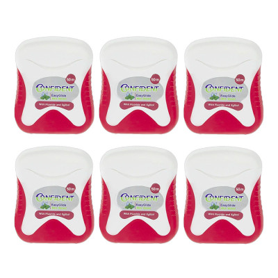 نخ دندان کانفیدنت مدل EASY GLIDE مجموعه 6 عددی