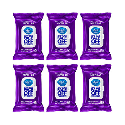 دستمال مرطوب دافی مدل MICELLAR مجموعه 6 عددی