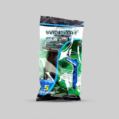 خود تراش وینسار مدل GT-H-super بسته 5 عددی