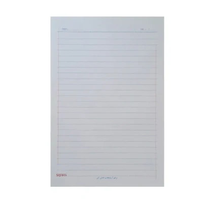 کاغذ A4 سپنتا مدل خط دار بسته 100 عددی