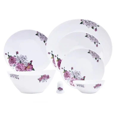 سرویس غذاخوری 28 پارچه پارس اوپال مدل Lavender