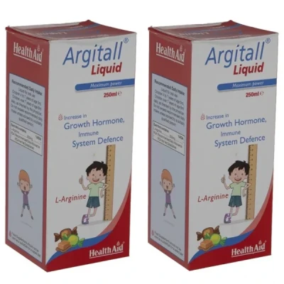 شربت آرژیتال هلث اید - 250 میلی لیتر بسته دو عددی