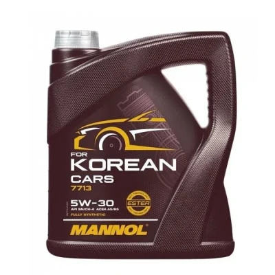 روغن موتور خودرو بنزینی، دیزلی، تنفس طبیعی مانول مدل 7713 SN 5W-30 حجم 4 لیتر