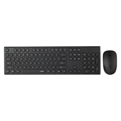 کیبورد و موس بی سیم رپو مدل X260، سوییچ ممبران، Full-Size