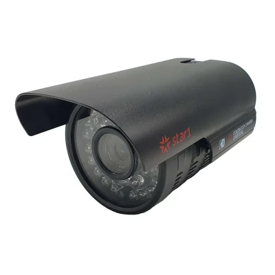 دوربین مداربسته آنالوگ بولت با حسگر CCD مدل ST-650 با کیفیت تصویر 600TVL، اتصال باسیم BNC، دید در شب 40 متر و پایه نصب مناسب محیط بیرون
