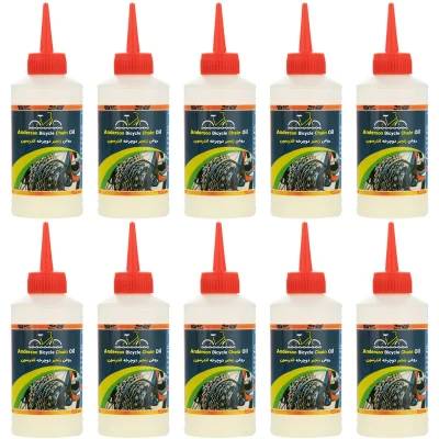 روغن زنجیر دوچرخه اندرسون مدل A200 حجم 80 میلی لیتر بسته 10 عددی