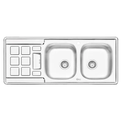 سینک ظرفشویی ایلیا استیل مدل 4021 توکار