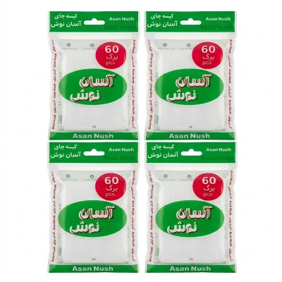 فیلتر چای آسان نوش کد 60M چهار بسته 60 عددی