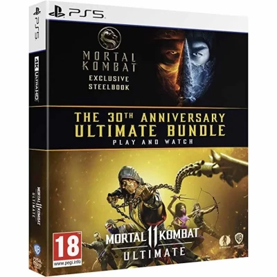 بازی MORTAL KOMBAT 11 ULTIMATE نسخه استیل بوک مخصوص PS5