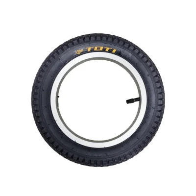 لاستیک دوچرخه توتی مدل 12x2.125 درشت گل