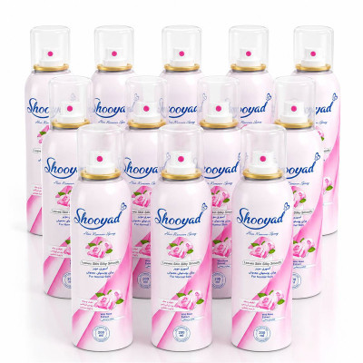 اسپری موبر شویاد مدل H-Rose12 حجم 200 میلی لیتر مجموعه 12عددی