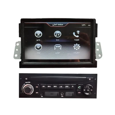 پخش کننده خودرو مدل  207-otolux-1din