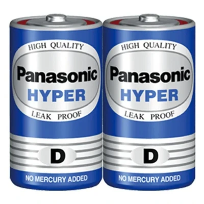 باتری سایز بزرگ پاناسونیک مدل Hyper D 1.5V