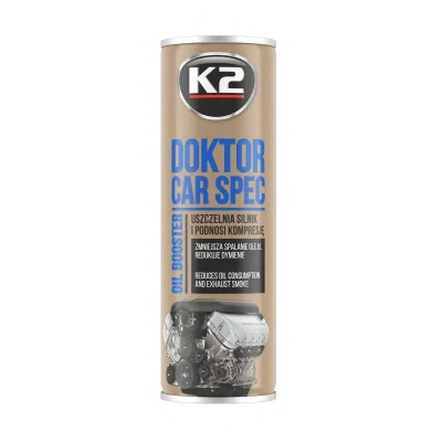 مکمل تقویت‌کننده موتور و کاهش مصرف روغن کی تو مدل Doktor Car Spec ظرفیت 443 میلی‌لیتر