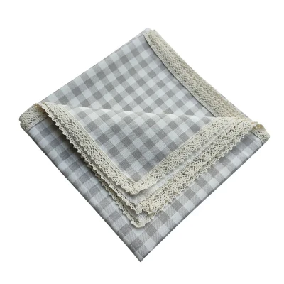سفره 4 نفره نساجی دُر هنر یزد مدل cotton-kergh سایز 90×90 سانتی متر