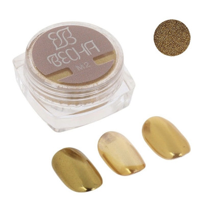 پودر کروم ناخن وسنا مدل Metallic Mirror کد M2
