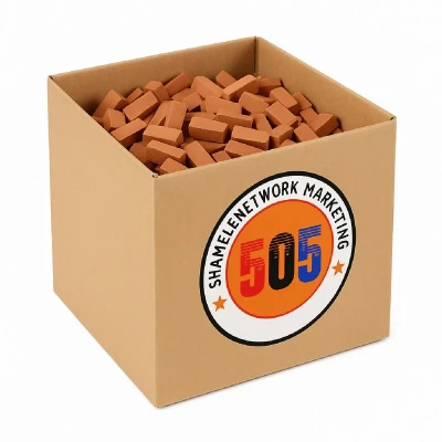 ساختنی 400 تکه 505 مدل آجر مینیاتوری خانه سازی و ماکت سازی کد Bx-s400