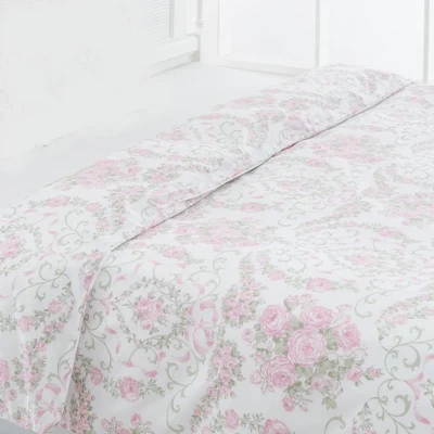 روکش لحاف دو نفره انگلیش هوم مدل Rose Bush سایز 220x200 سانتی‌متر