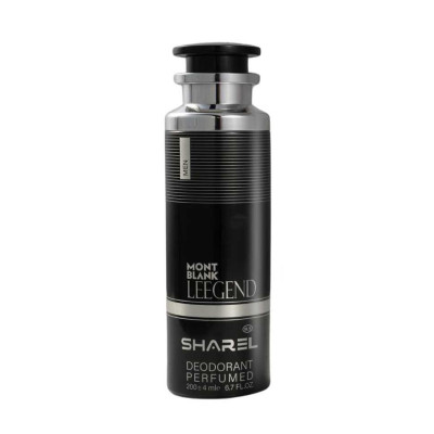 اسپری بدن مردانه شارل مدل Mont Blanc Legend حجم 200 میلی لیتر